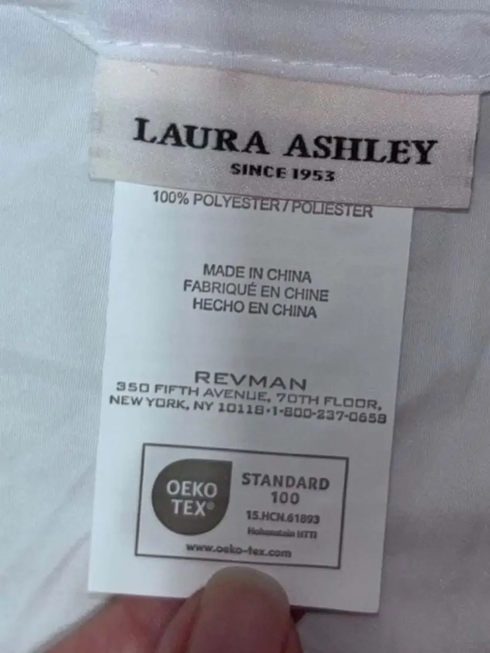 Laura Ashley Vintage-Style Floral Quilted Pillow Shams, Pair